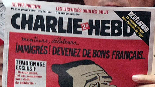 Charlie Hebdo tiếp tục đăng ảnh biếm họa nhà tiên tri Mohammed - 1