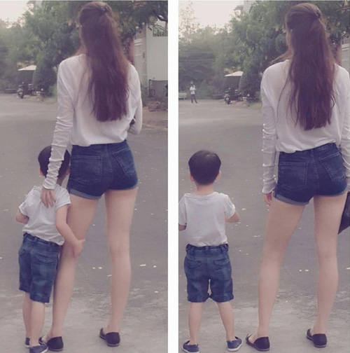 Tuyển tập quần jeans chất lừ của con trai Hồ Ngọc Hà - 17