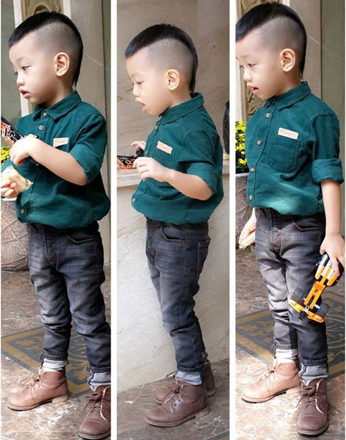 Tuyển tập quần jeans chất lừ của con trai Hồ Ngọc Hà - 3