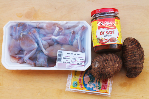 Ếch xào sa tế ngon miễn chê - 1