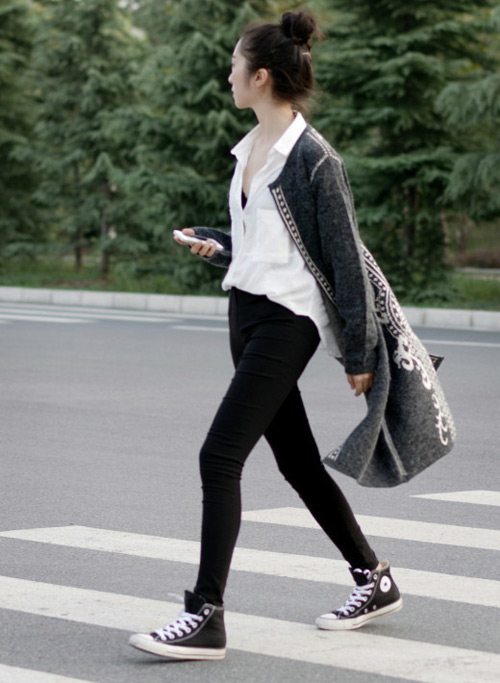 Áo cardigan dáng dài chiều lòng phái đẹp Nam - Bắc - 16