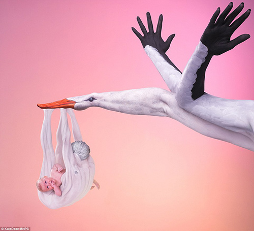 Chiêm ngưỡng những tác phẩm body painting đẹp sững sờ - 1