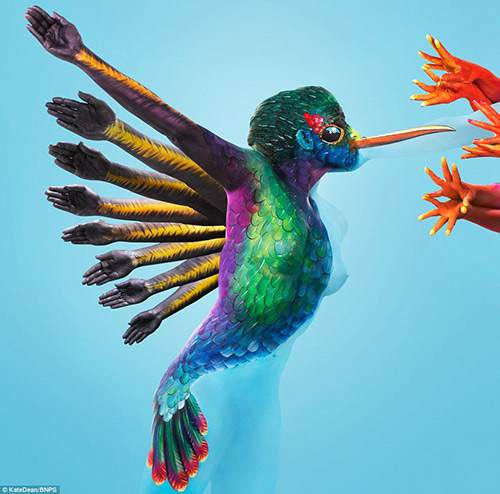 Chiêm ngưỡng những tác phẩm body painting đẹp sững sờ - 4