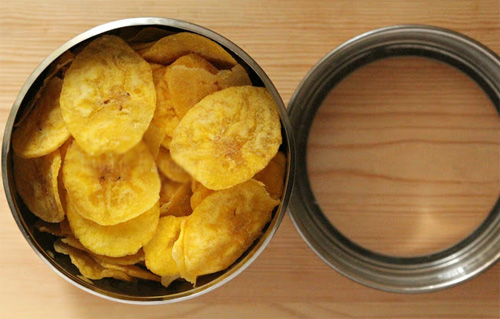 Cách làm bim bim chuối giòn tan cho bé - 5