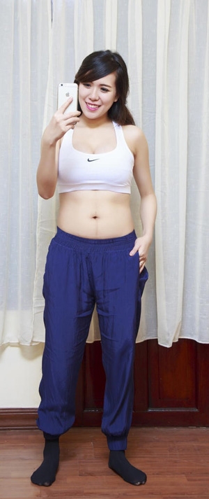 Hotgirl Mai Thỏ: Bái phục vòng eo 63 cm chỉ 15 ngày sau sinh - 1