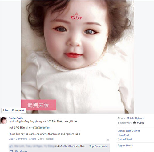 Ngất ngây với cô bé giả Võ Tắc Thiên “phiên bản nhí” - 4