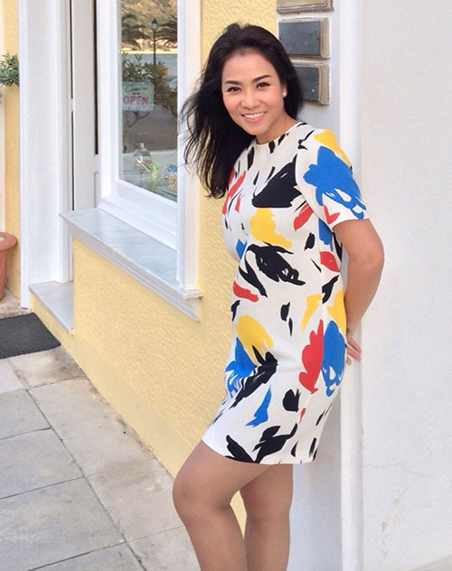 Thời trang bầu bí sành điệu hơn người của Thu Minh - 13