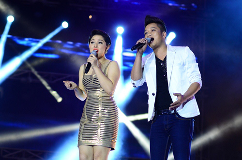Bảo Trâm, Anh Quân tái hiện lại chung kết Vietnam Idol - 2