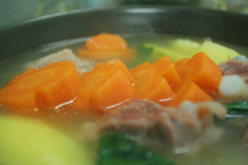 Canh khoai tây sườn nóng hổi - 18