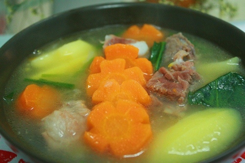 Canh khoai tây sườn nóng hổi - 19