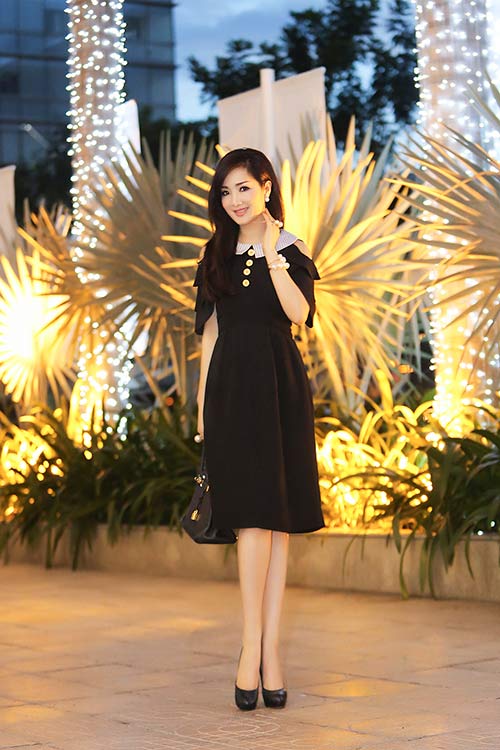 Giáng My sang trọng, điệu đà làm giám khảo - 1