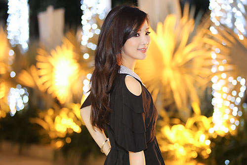 Giáng My sang trọng, điệu đà làm giám khảo - 2