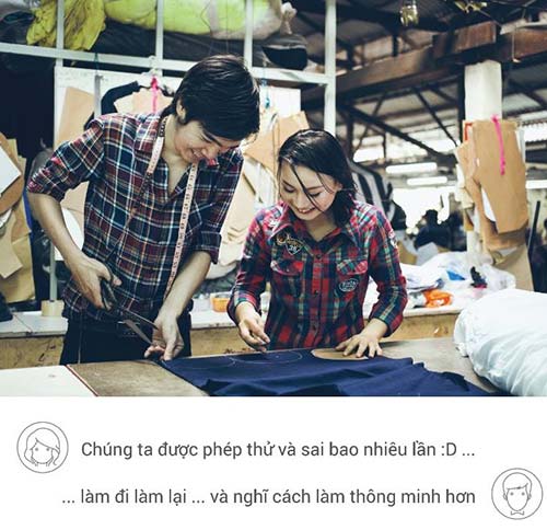 Ảnh cưới trong xưởng may đầy sức sống của cặp đôi Sài Gòn - 6