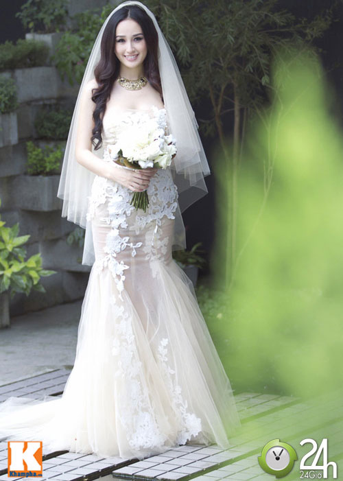 Mai Phương Thúy làm cô dâu gợi cảm dù chưa kết hôn - 13