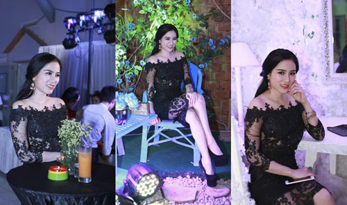 Chọn kiểu tóc dự tiệc quyến rũ như Á hậu Trúc Phương - 5