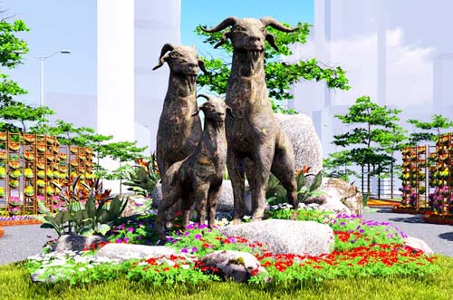 Rực rỡ Đường hoa Tết 2015 giữa trung tâm Sài Gòn - 3