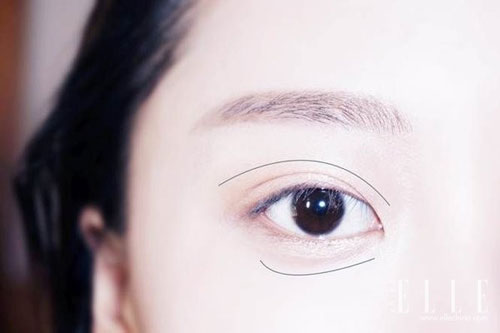 2 phút trang điểm mắt màu cam trẻ như mỹ nhân Hàn - 3
