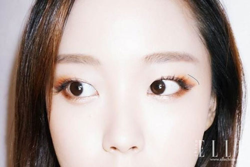2 phút trang điểm mắt màu cam trẻ như mỹ nhân Hàn - 7