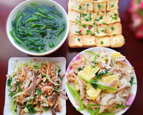 Thực đơn 4 món chiều lòng cả nhà - 1