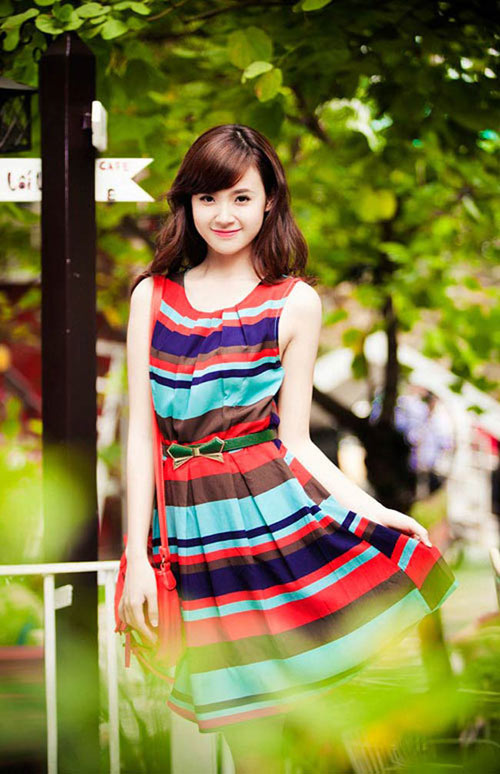 Biến tấu tóc đẹp và dễ thương như hot girl - 13