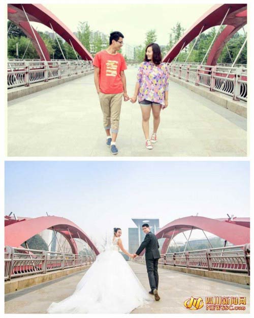 Ảnh cưới đáng yêu của cặp đôi từng học chung trường - 3