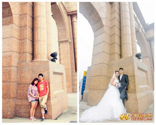 Ảnh cưới đáng yêu của cặp đôi từng học chung trường - 4