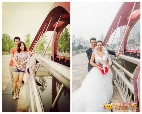 Ảnh cưới đáng yêu của cặp đôi từng học chung trường - 6