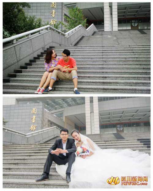 Ảnh cưới đáng yêu của cặp đôi từng học chung trường - 5