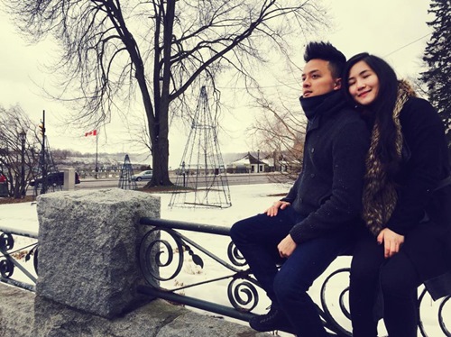 Hương Tràm thân thiết với Cao Thái Sơn ở Canada - 1