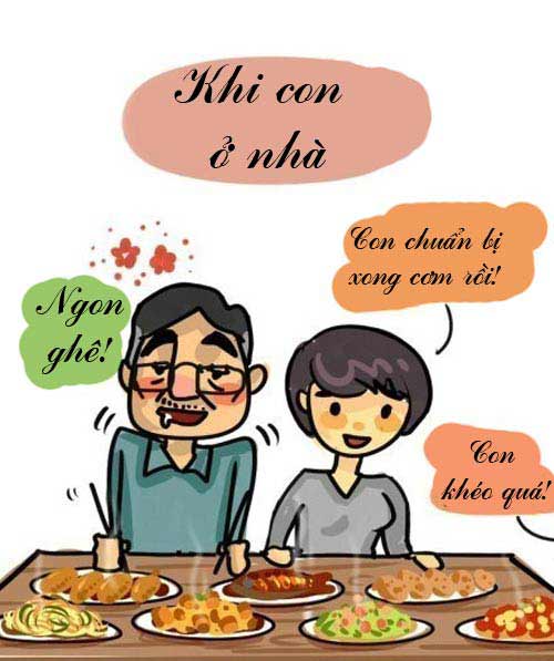 Nghẹn ngào với truyện tranh #039;hãy nói lời yêu thương cha mẹ#039; - 2