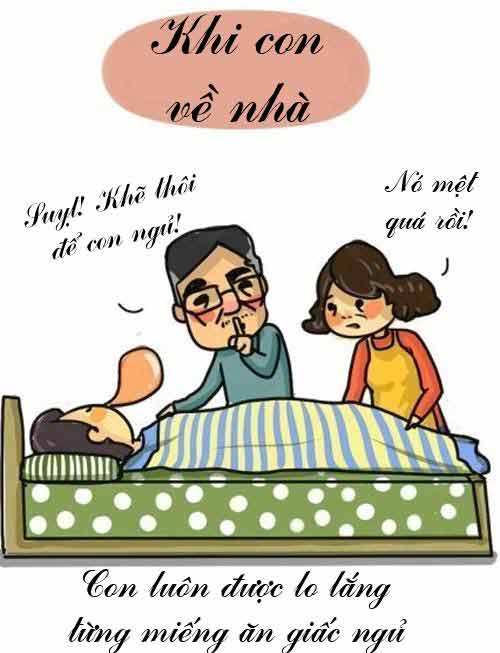 Nghẹn ngào với truyện tranh #039;hãy nói lời yêu thương cha mẹ#039; - 10