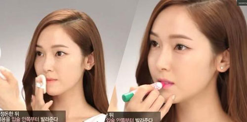 Học mỹ nhân Hàn trang điểm mắt một mí thành hai mí - 11