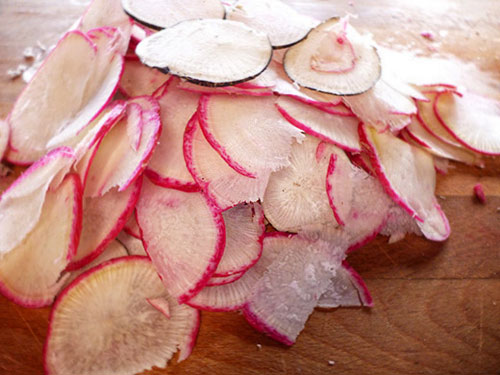 Củ cải ngâm chua đơn giản, trôi cơm - 3