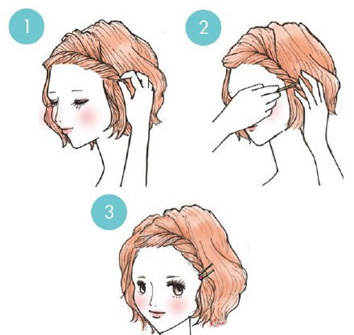 Tóc ngắn cũng tha hồ làm điệu! - 4