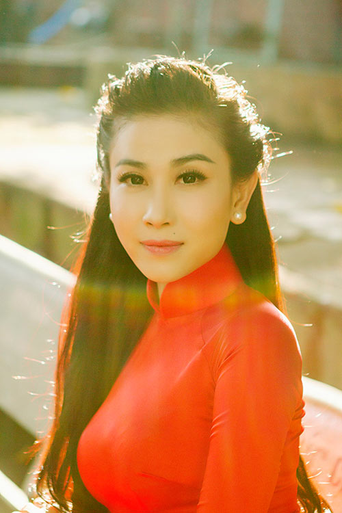 DV Hà Minh Ngọc trong trẻo dưới nắng mai - 6