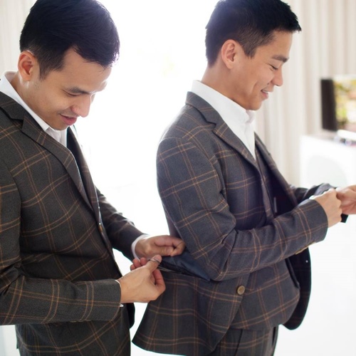 Ảnh cưới lãng mạn của cặp đôi đồng tính nam đầu tiên Vbiz - 2