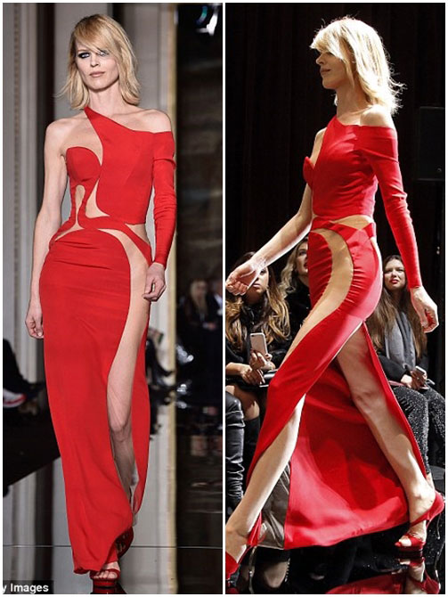 quot;Thót timquot; với váy khoét trổ của bà mẹ 2 con - 7