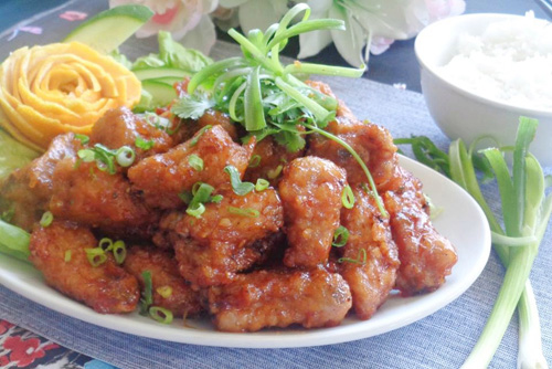 Bữa cơm ngon với sườn xào chua ngọt - 11