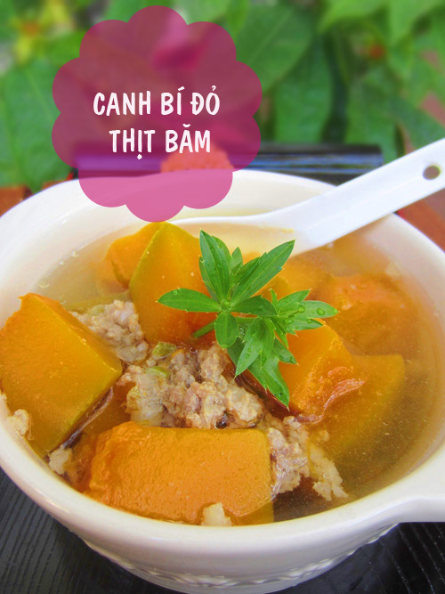 Cơm chiều ngon với vịt tẩm vừng, canh bí đỏ - 2