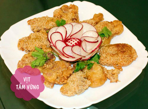 Cơm chiều ngon với vịt tẩm vừng, canh bí đỏ - 1