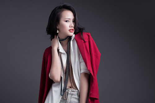 Lâm Thuỳ Anh bất ngờ hóa cô nàng nổi loạn - 3