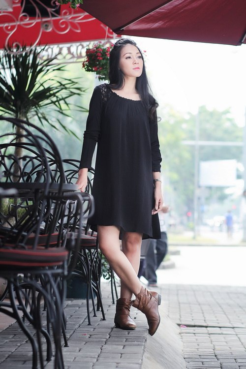 Đinh Y Nhung ngạo nghễ, quot;chơi bờiquot; trên phố - 12