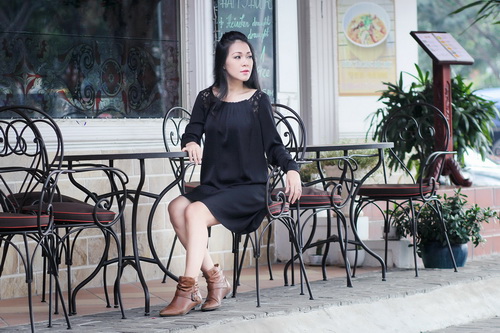 Đinh Y Nhung ngạo nghễ, quot;chơi bờiquot; trên phố - 16