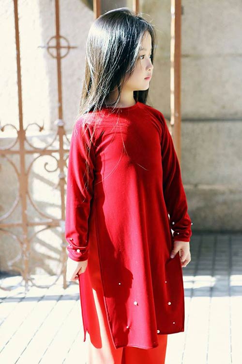 “Đốn tim” với Hoa khôi nhí Tây Đô xinh như mộng - 7