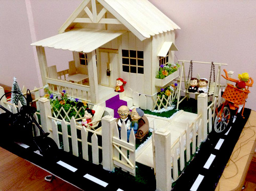 Hà Nội: Bà nội trợ hai con sở hữu trăm ngôi nhà tí hon - 7