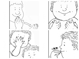 Ký hiệu mẹ nên dạy bé trước khi con tập nói