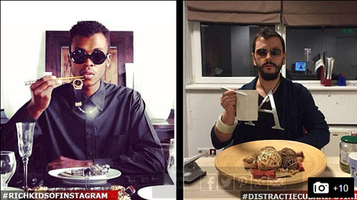 Ảnh hài hước giới trẻ bắt chước... con nhà giàu - 3