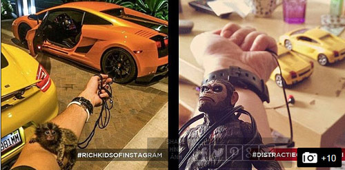 Ảnh hài hước giới trẻ bắt chước... con nhà giàu - 4