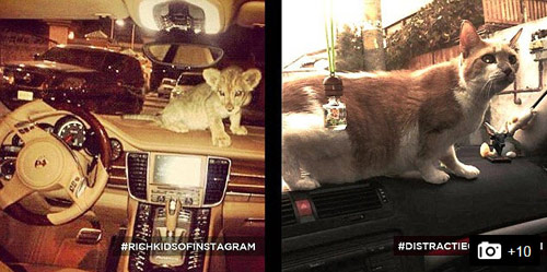 Ảnh hài hước giới trẻ bắt chước... con nhà giàu - 7