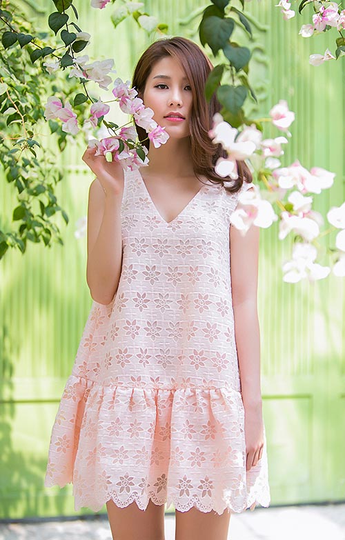 Diễm My 9x dịu dàng trong nắng xuân - 8